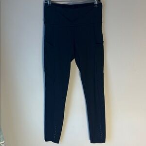 Lululemon fast and free leggings High-Waisted with pockets size 6 inseam 25.5”